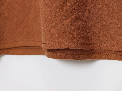 Women's Skirt New Fall 2025 Solid Color Drawstring Design Skirt Skirt Casual Fashion Personality Versatile