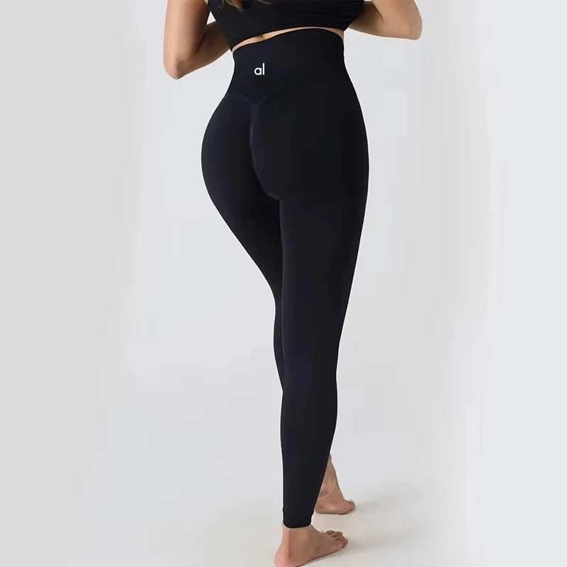 Pilates Stretch Yoga Pants Seamless Fitness Pants Yoga Pants Women's Impact Pants Sports Pants Peach Hip Leggings