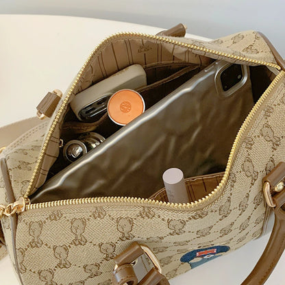 New Women Pillow Bag Large Capacity Fashion Lightweight Luggage Travel Bag Designer Retro Female Handbag Shoulder Crossbody Bags