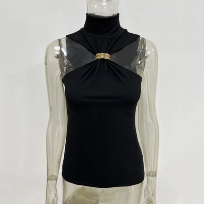 Tossy Summer Fashion Sexy Tank Top Pullover For Women Slim Off-Shoulder Patchwork Strapless Y2k Vest Top Female Cropped Top 2025