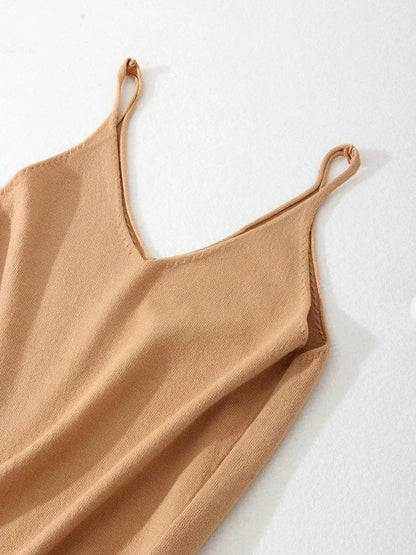 Women Knitted Top Straps Basic Summer Tank Tops For Women 2023 Camisoles T Shirts Women Tops Summer Pulovers Woman Summer Tops