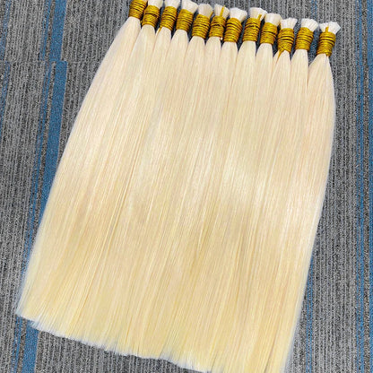 Maxhair No Weft 613 Human Hair Weave Blonde Straight Human Hair 1B 613 Ombre Blonde Vietnamese Straight Hair Bundles Remy