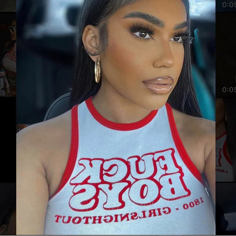 y2k Women Tops For Women Sexy Crop Tops Summer Sleeveless Sweet Tops Cloth Top women Summer Y2K Tops For Women traf 2023 woman