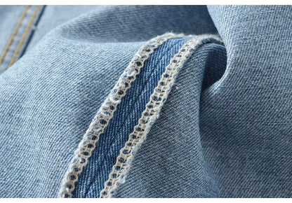 MiuKoMiYa Long Denim Skirts For Women Maxi Spring 2025 Black Front Slit Jean Skirts Womens Long Streetwear Blue Skirt Denim Maxi