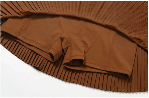 2025 Summer Fitness Skirt for Women - Quick - Dry Material Slim - Fit Design and Anti - Exposure Fake Two - Piece Style Ideal