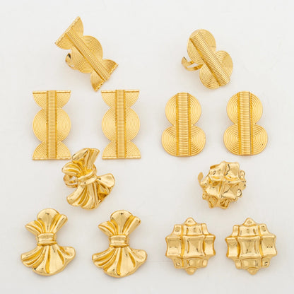 New 18 Gold Plated Jewelry Set For Women Design Dubai Fashion Earrings and Ring Set African Bridal Wedding Jewelry Party Gift