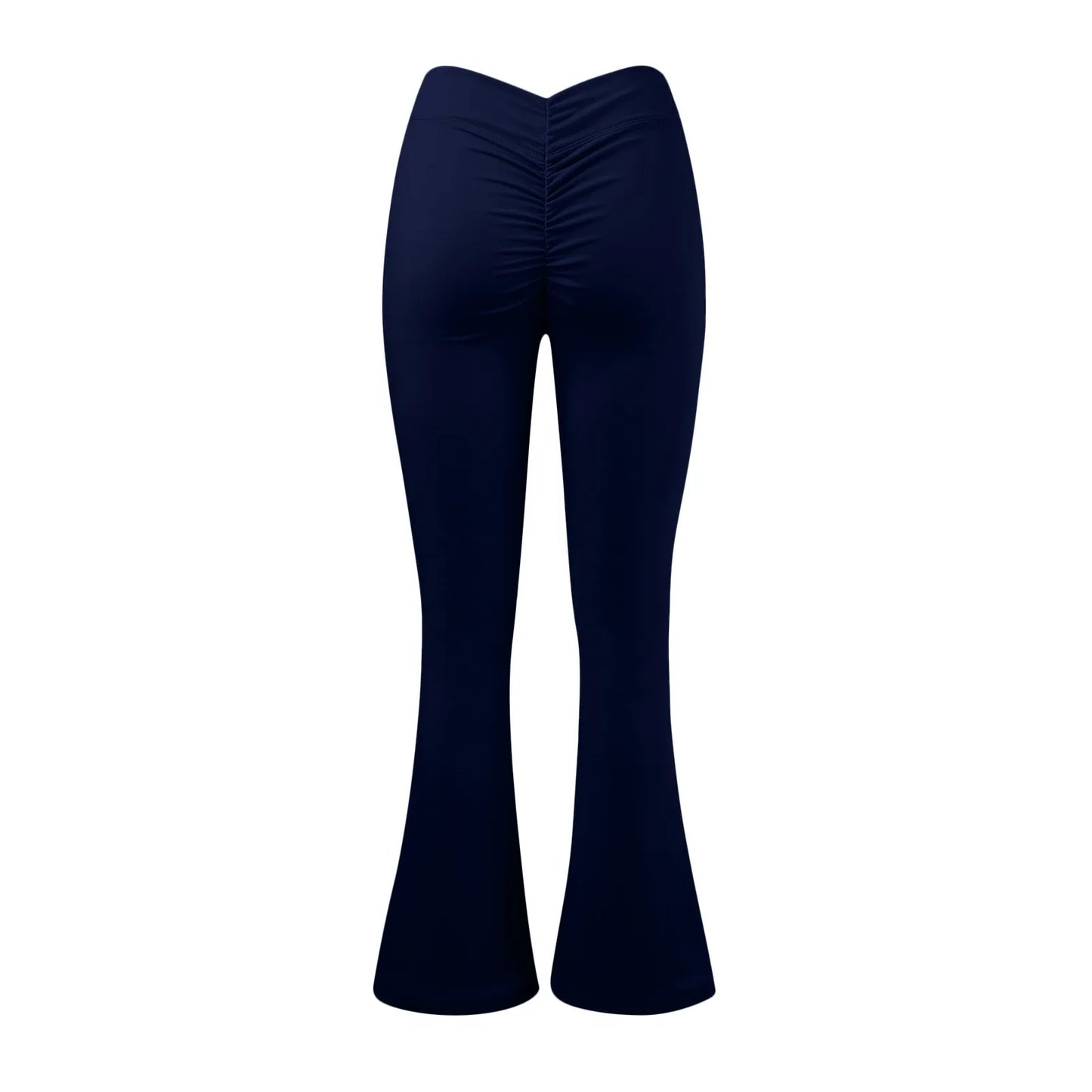 Women'S Slim Fit Yoga Pants Womens Stretch Yoga Leggings Fitness Running Gym Sports Full Length Active Pants Flared Trousers