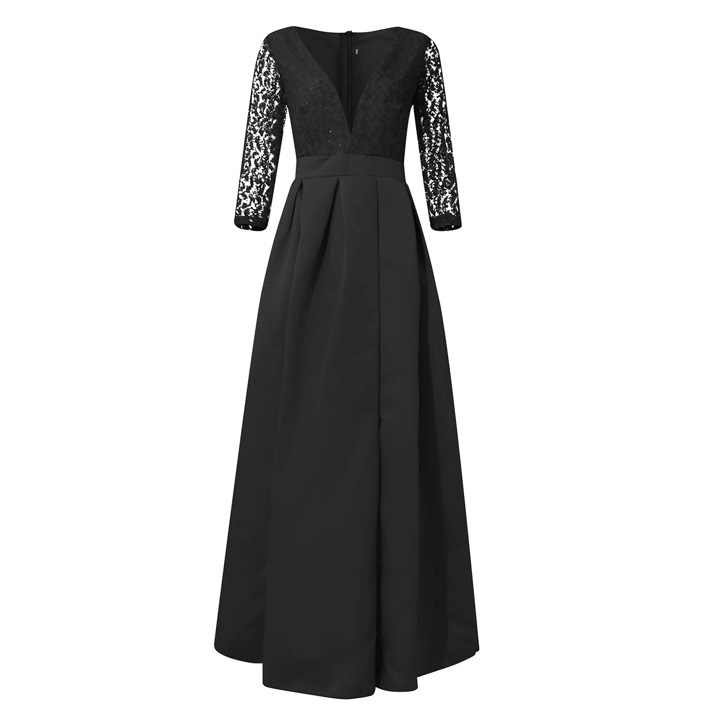 Women'S Elegant Evening Dresses Women'S Fashionable Long Dresses Trailing Evening Dresses Solid Color Floor-Length Dresses