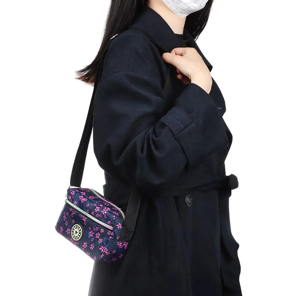 Women Shoulder Bag Feminina Square Handbags Casual Tote Crossbody Fashion Nylon Shopping Messenger Bag Purse