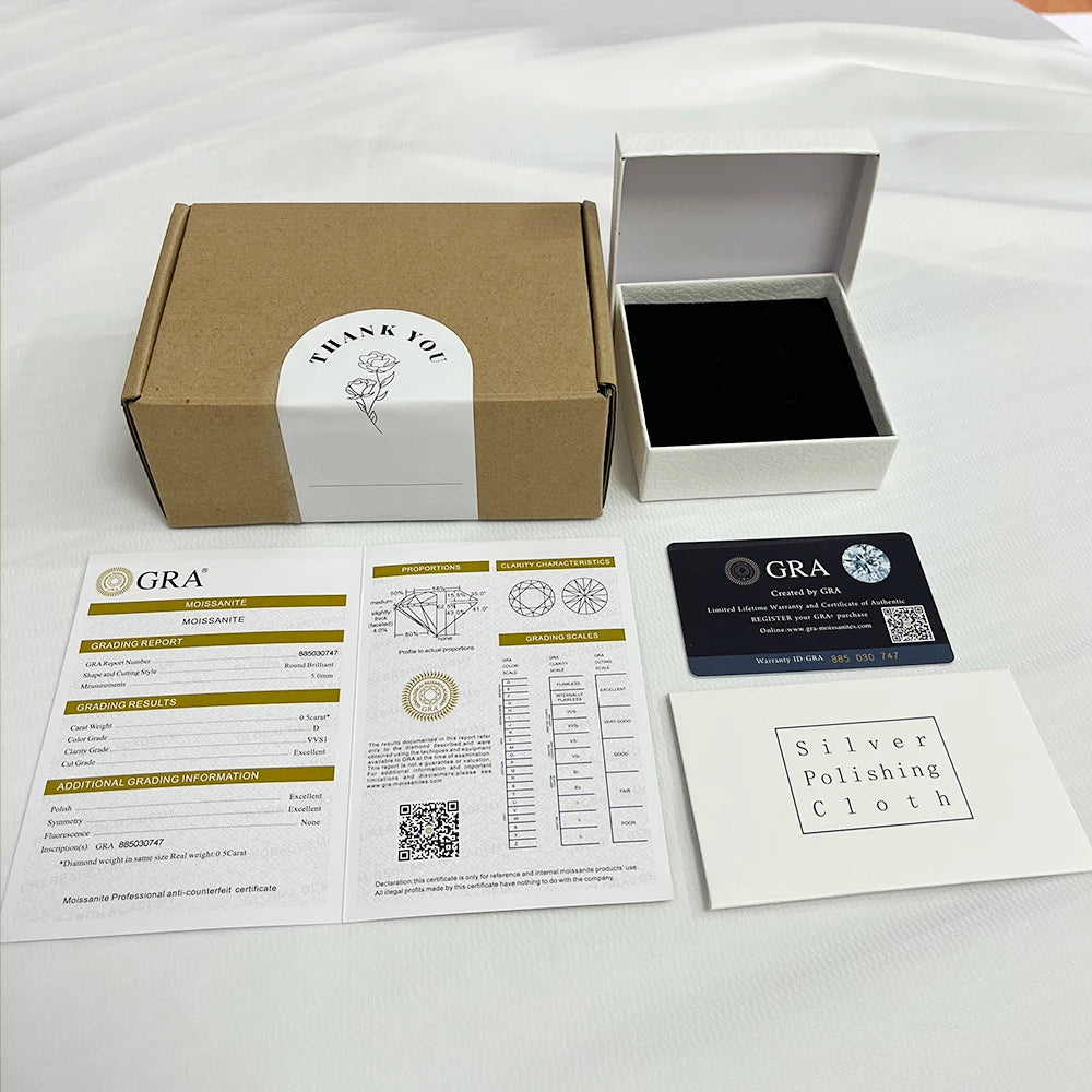 Moissanite Necklaces for Women 925 Sterling Silver Sparkling Cauliflower Chain with 2CT Diamond Pendant Dainty Jewelry Gift