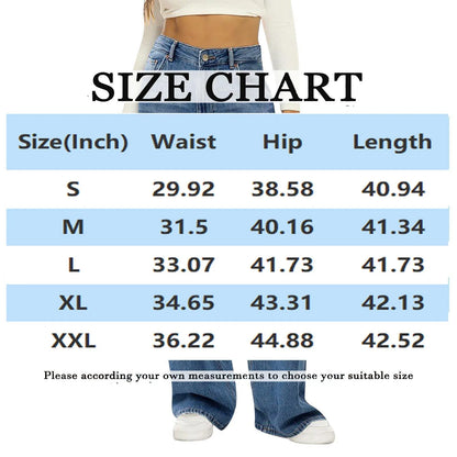 Women Fashion Denim Jeans Retro Ladies Loose Straight Pants Mid Waist Button Pocket Trousers Casual De Mujer Pantalon Femme