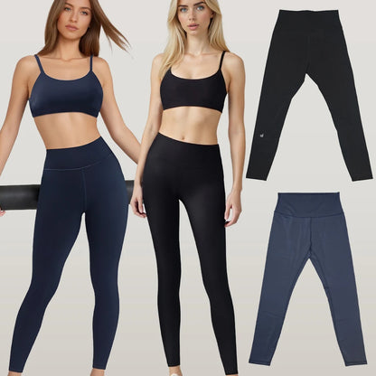 Women Yoga Pants Gym Pilates Seamless Sports Clothes Stretchy High Waist Athletic Exercise Fitness Leggings