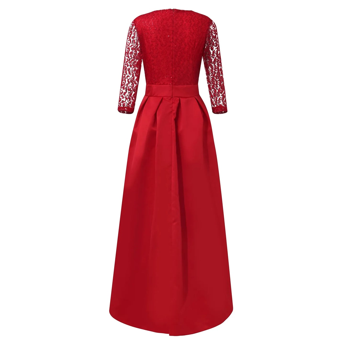 Women'S Elegant Evening Dresses Women'S Fashionable Long Dresses Trailing Evening Dresses Solid Color Floor-Length Dresses