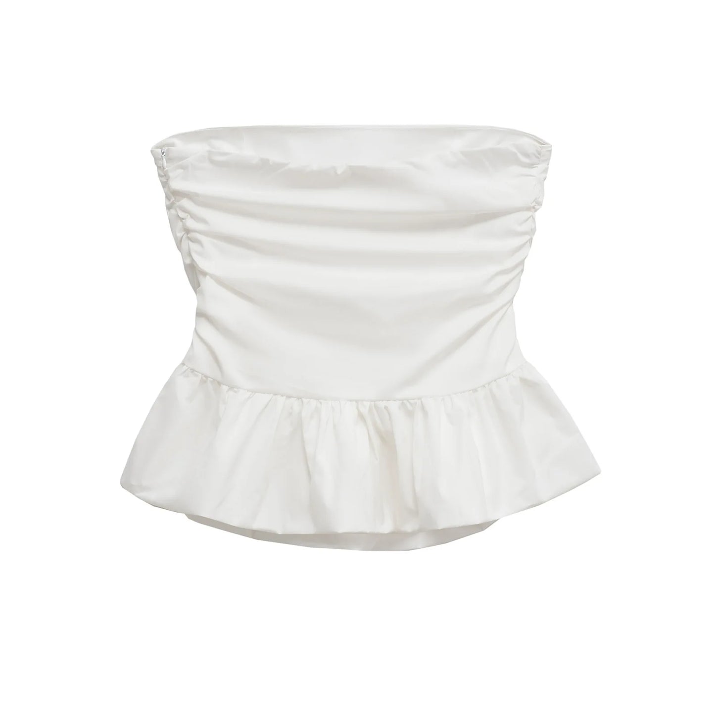 European and American 2025 new women's clothing European and American style fashionable sexy tube top