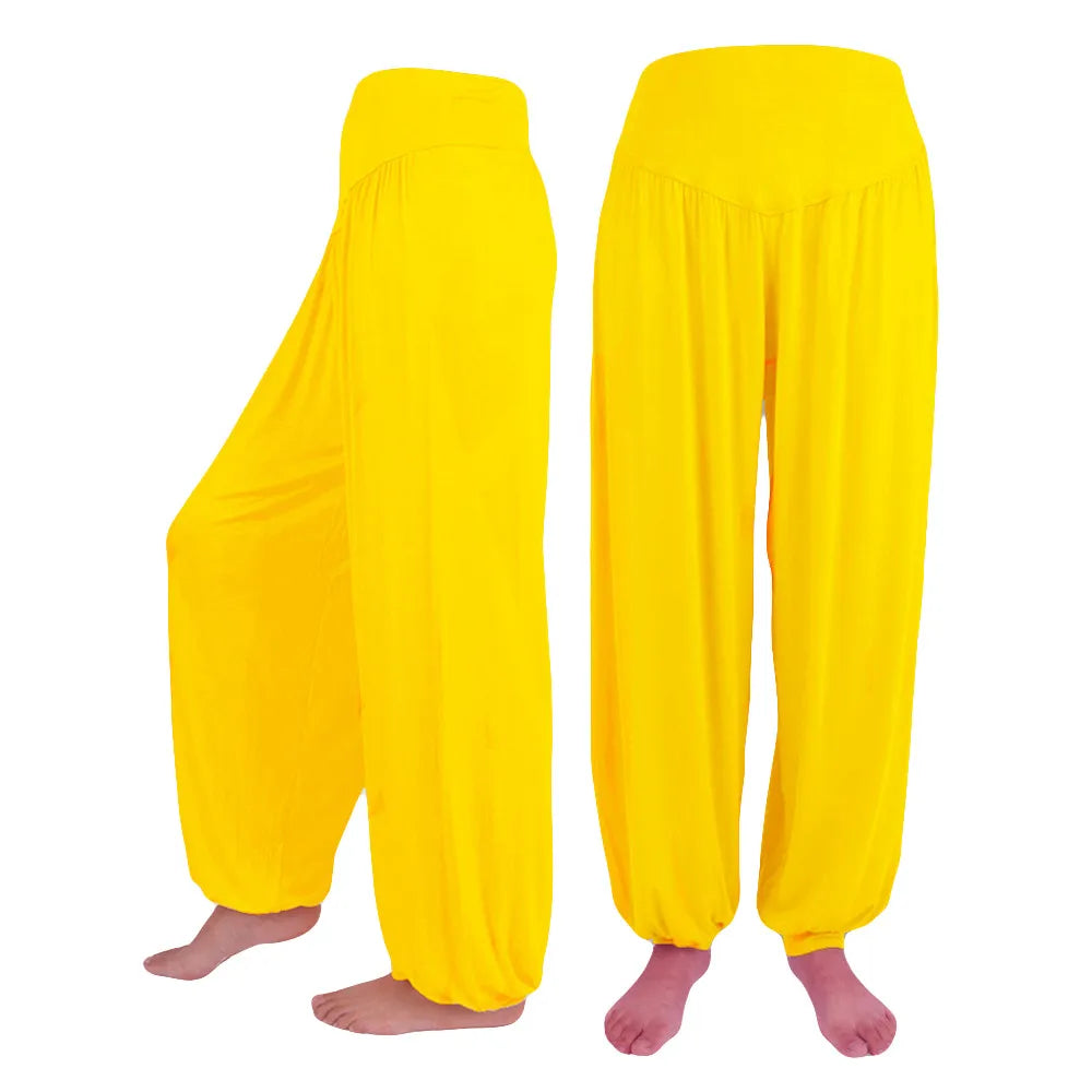 Yoga Pants Loose Harem Pants For Women Training Dance Trousers Sport Running Yoga Pants High Waist Ladies Trousers