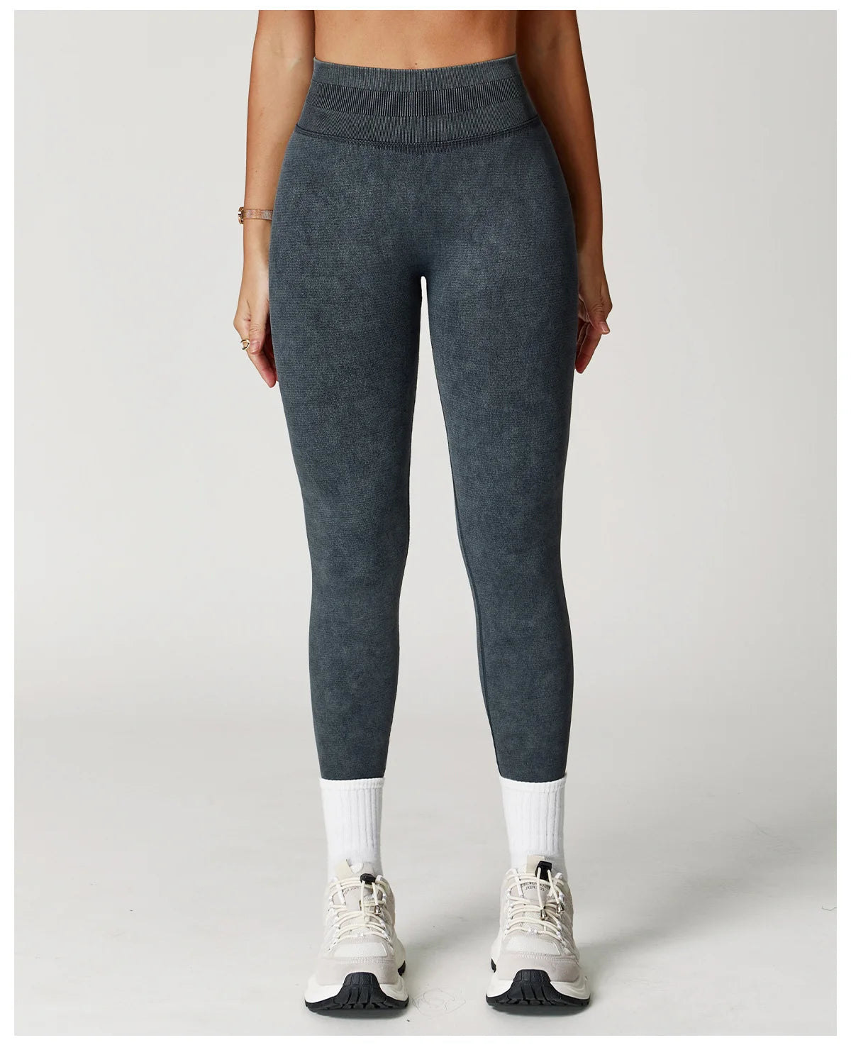 Yoga Pants Impact Leggings Women Seamless Sports Yoga Pant High Waist Ribbed Gym Clothes Fitness Workout Wear Scrunch Bum Tights