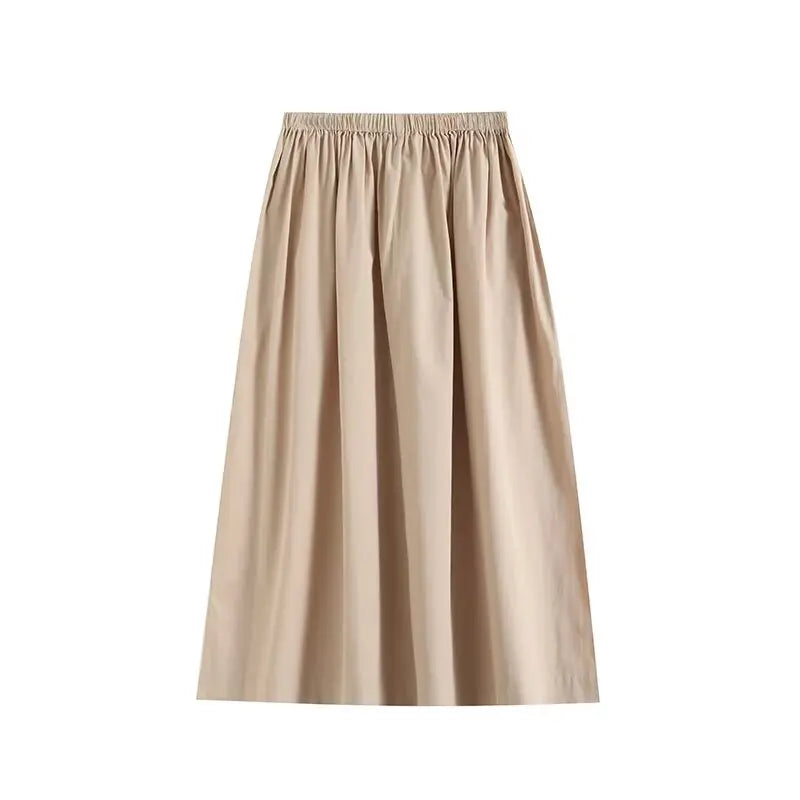 Long Skirts for Women Luxury Elegant Women's Skirts Casual Evangelical Women's Skirt Solid Harajuku Fashion Y2k Skirt