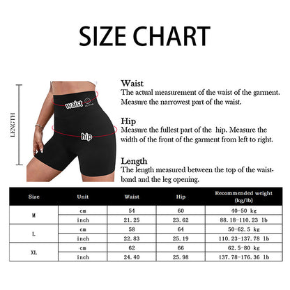 Women Yoga Sports Shorts High Waist Fitness Shorts Casual Streetwear Short Trousers Female Tight Shorts For Ladies Workout Pants
