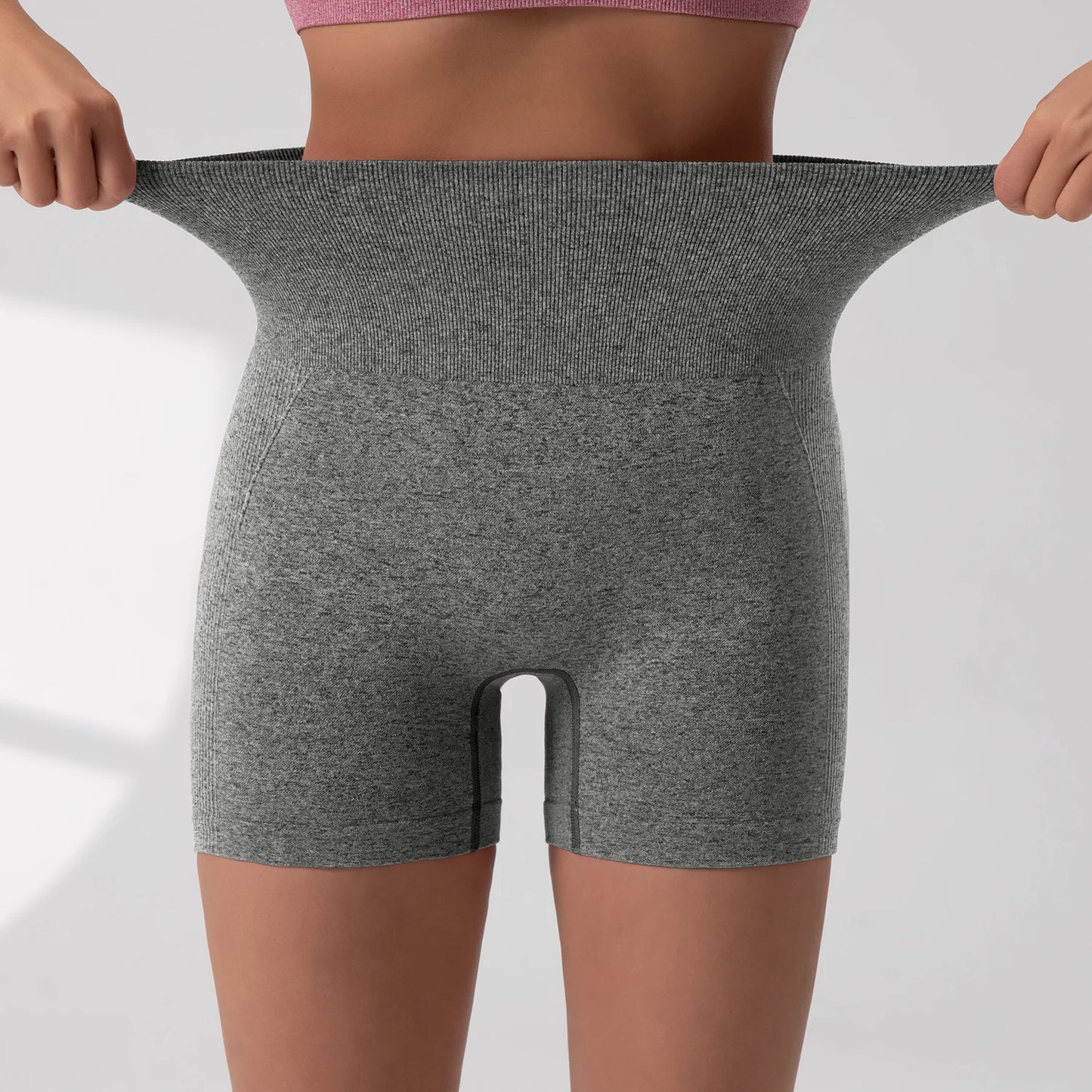 Women Yoga Shorts Legging High Waist Workout Shorts Fitness  Lift Butt Fitness Ladies Gym Running Short Pants Sportswear