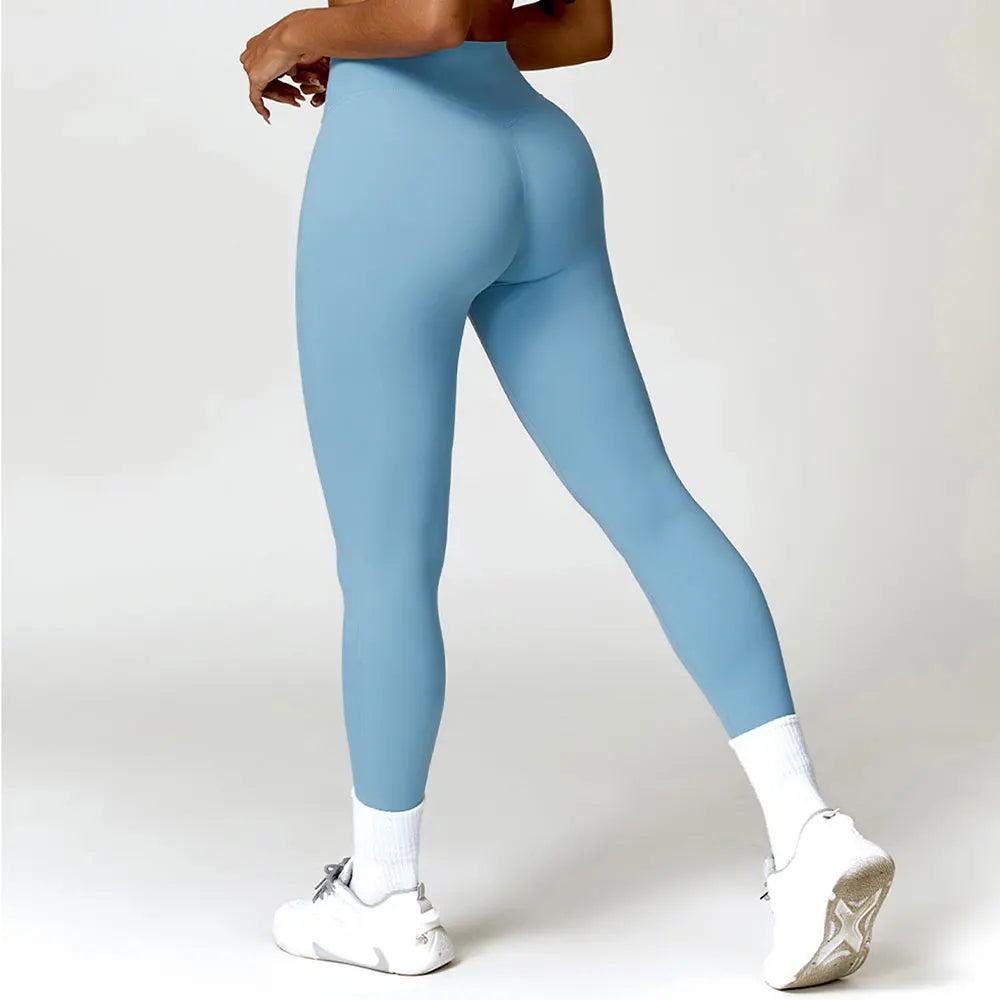 Women Yoga Pants Seamless Sports Gym Workout Clothes Stretchy High Waist Athletic Tights Fitness Leggings Activewear Leggings