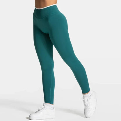 New Seamless Yoga Legging for Women Scrunch Butt Lifting Gym Legging Workout Yoga Pants Low Ribbed Waistband Sports Tights