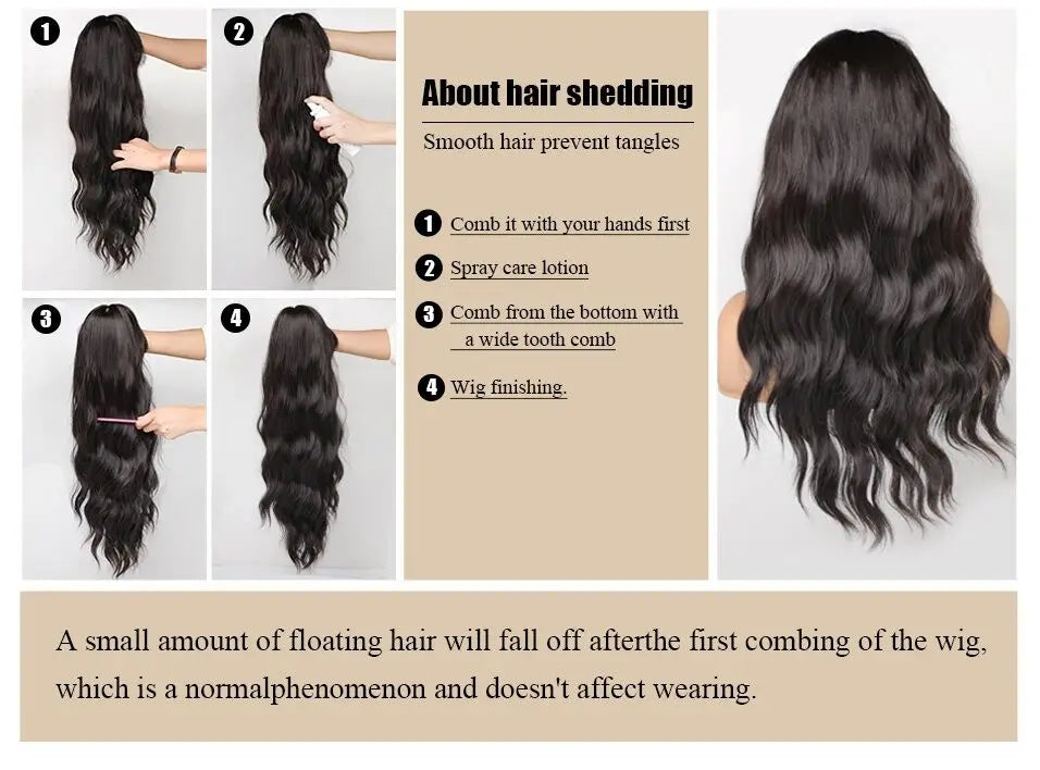 Ginger Curly Synthetic Wigs for Women Long Orange Wigs with Bangs Heat Resistant Hair Colored Party Cosplay Hair Wig