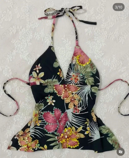 Punk Y2k Skirts Women Clothes Goth Sexy Ropa Aesthetic Stripe High Waist Lace Bow MIni Skirts Grunge Emo Girl 2000s Short Skirt