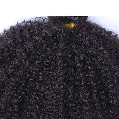 Afro Kinky Curly Bundles Brazilian 1/3 Afro Kinky Human Hair Bundles Deal 8-20" Hair Extensions Curly Human Hair Weave For Women