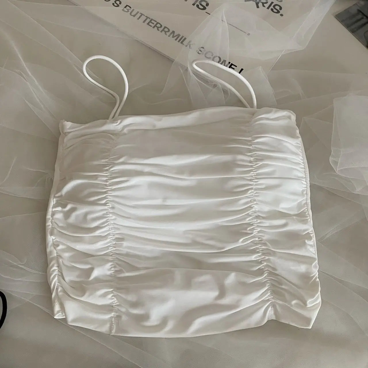 Women Crop Tops Sexy Tank Top For Lady Summer Tube Tops With Cups Female Underwear Lingerie Woman Clothing Girls Camisole Vest