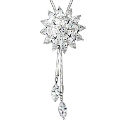 Women Necklace Chic Multiple Styles Pendant Necklace Long Sweater Chain Party Dress Necklace Jewelry Gift