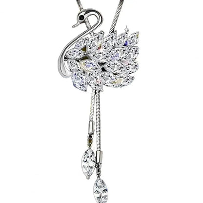 Women Necklace Chic Multiple Styles Pendant Necklace Long Sweater Chain Party Dress Necklace Jewelry Gift