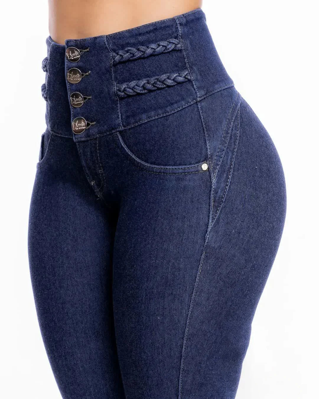 2025 Skinny Jeans For Women Stretch Gray and Blue Denim Sexy High Waist Slim Female Fashion Office Trendy Waisted Vintage Pants