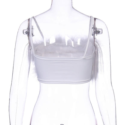 Hop Tops For Women Edgy Clothes Y2k Acceseeories Mini Camis Cute Pink Top Tube Sexy Streetwear Ropa Mujer Various Color Camison