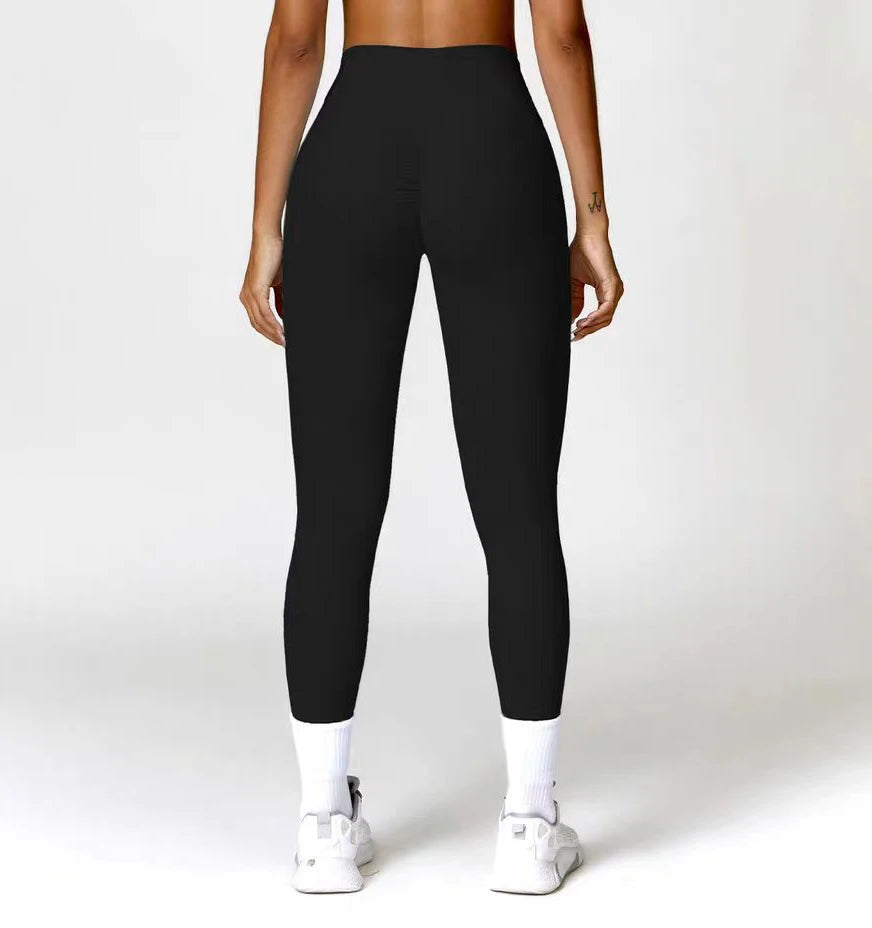 Women Sports Leggings Woman Low Impact Yoga Pants Fitness Pants With Raised Hips And High Waist Seamless Yoga Pants Tight