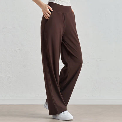 Yoga Pants Women Wide Leg Pants High Waist Stretch Dress Casual Sweatpants Tummy Control Bootcut Workout Lounge Pants Vitalinovo