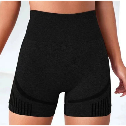 Women Yoga Shorts High Waisted and Hip Lifting Yoga Pants Outdoor Running Fitness Shorts Breathable Quick-dry Sportswear Pants