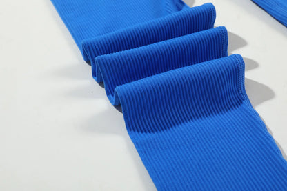 Ribbed Yoga Leggings Women Sports Pants Tights Seamless Sport Femme Gym Leggins Workout Fitness Pants Athletic Wear