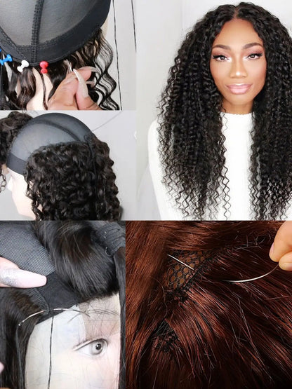 Thick Black Weaving Thread 100% Polyester for Making Wig Sewing Hair Weft Hair Extension Sewing Thread for Women