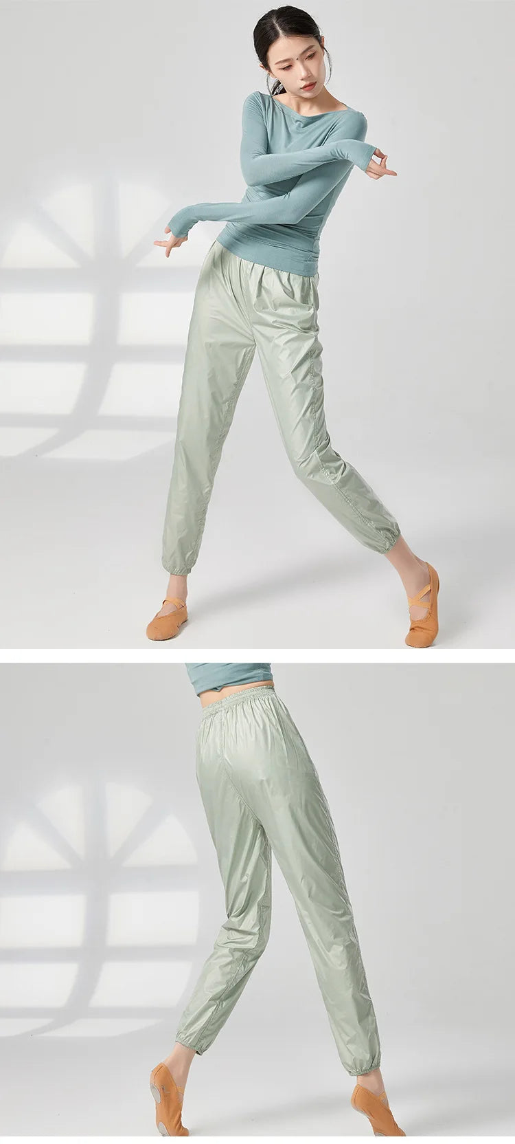 Ballet Pants Woman Yoga Leggings Fitness Yoga Pants Girls Sport Pants Dance Pants Nylon Dance Warm Up Fitness Pants Women