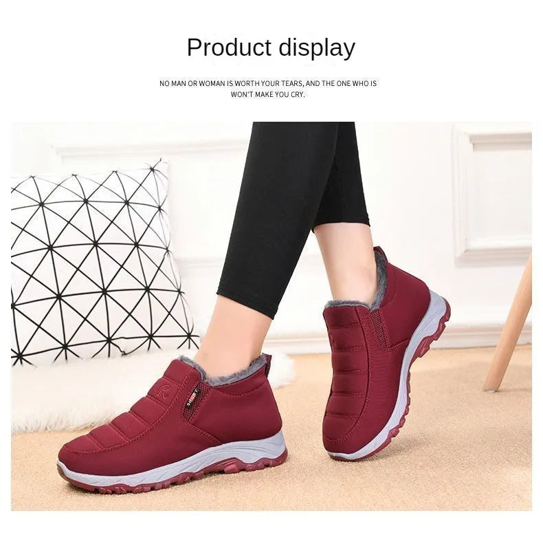 Women's Shoes Autumn Winter Casual Cotton Chunky Sole Warm Anti-Slip Affordable Free Shipping