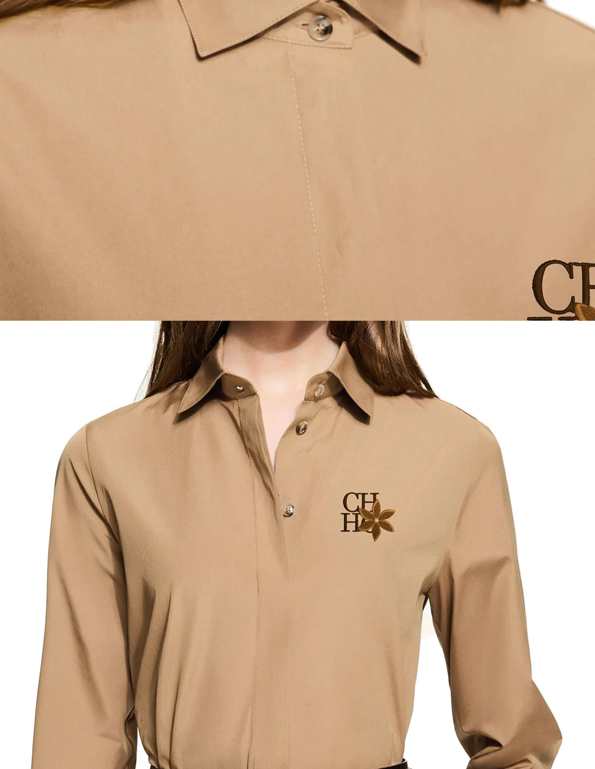 New Women Skirts Sets Long Sleeved Shirts Embroidery Design A Line Pleated Skirt Temperament Casual Office Ladies Skirts Suits