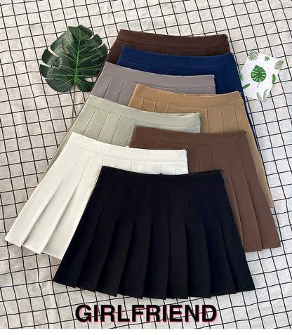 Women's Skirt Fashion Summer  High Waist Black a Line Mini Pleated Short  Skirts for School Girls Korean Style Ladies  Clothing