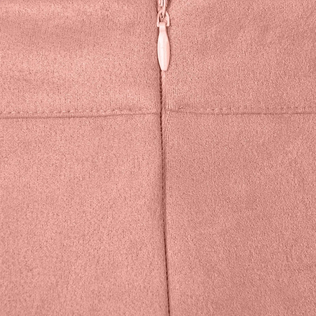 Skirts For Woman Women'S High Waist Faux Suede Side Split Short Skirt Roupas Femininas Traf Women 2024 Faldas  Mujeres New