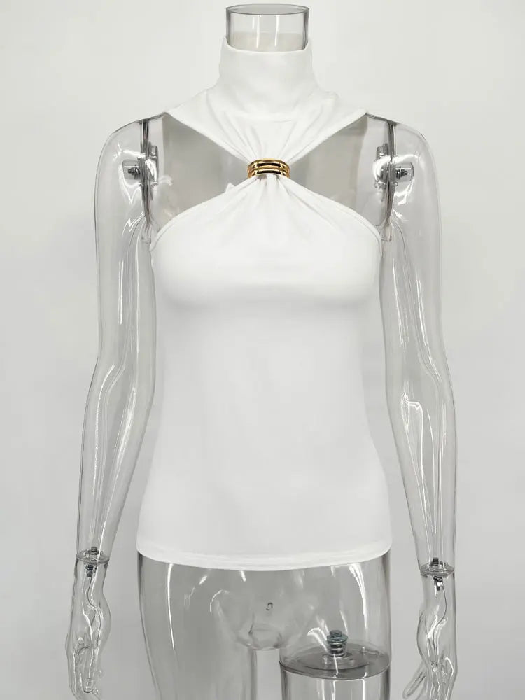 Tossy Summer Fashion Sexy Tank Top Pullover For Women Slim Off-Shoulder Patchwork Strapless Y2k Vest Top Female Cropped Top 2025