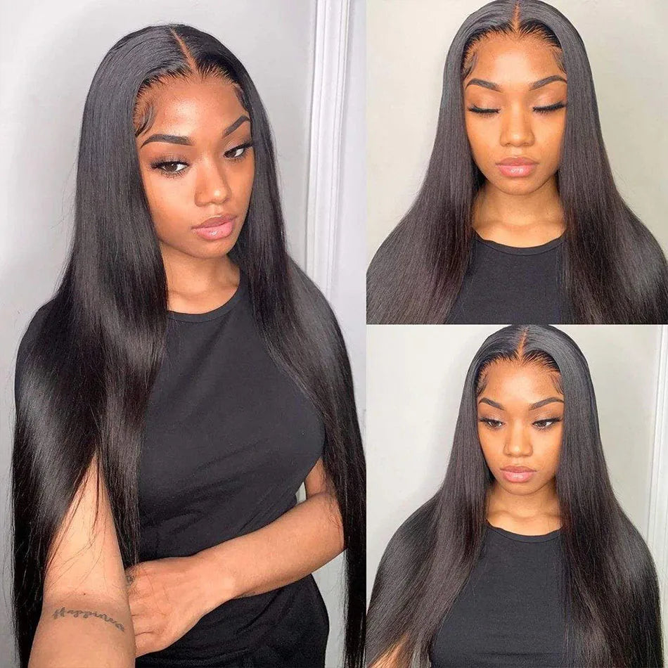 Peruvian Hair Weave Bundles 100% Human Hair 1B Hair Extension 1/3 Hair Bundles For Women No Shedding No Tangle Hair Bundles