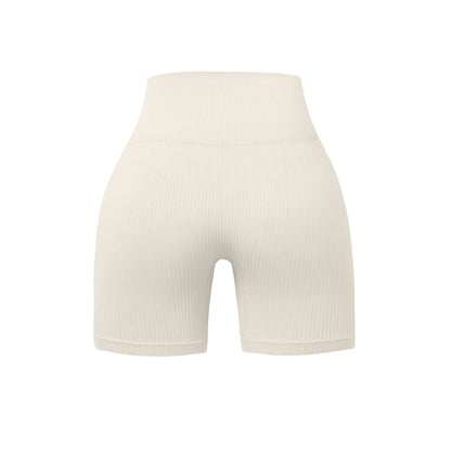 Women's Summer Loose Solid Color Yoga Pants Comfy Workout Pants Slim Female High Elastic Waist Skinny Yoga Running Sporty Shorts