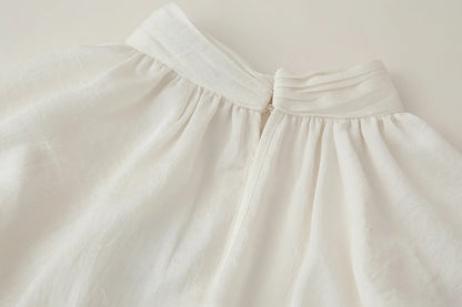 Woman 2025 Tops Ruffle Long Sleeve Top Elegant Womens Blouses Cropped Plain Shirts Beautiful Women's Blouses Vestidos Boho Dress