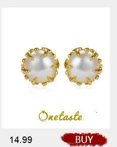 925 Silver Two Tone Plated High Polished Small Stud Earrings For Women Minimalist Trendy Statement Earring Personalized Gift