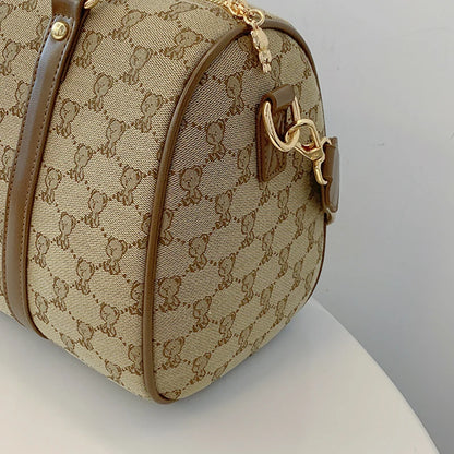 New Women Pillow Bag Large Capacity Fashion Lightweight Luggage Travel Bag Designer Retro Female Handbag Shoulder Crossbody Bags