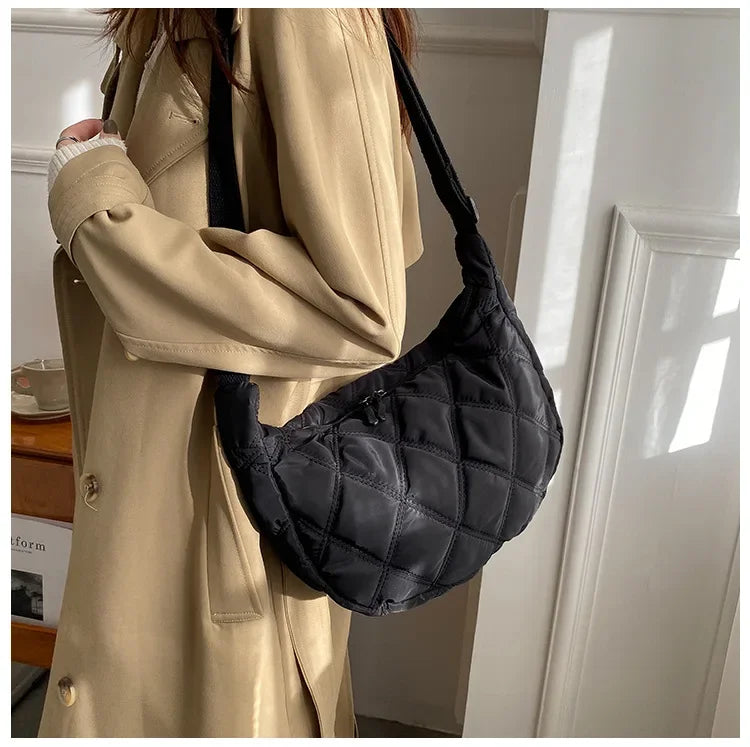 Embroidery Crossbody Bags for Women Large Capacity Handbags Shoulder Messenger Bag Female Popular Fashion Hobos Shopper Bag Sac